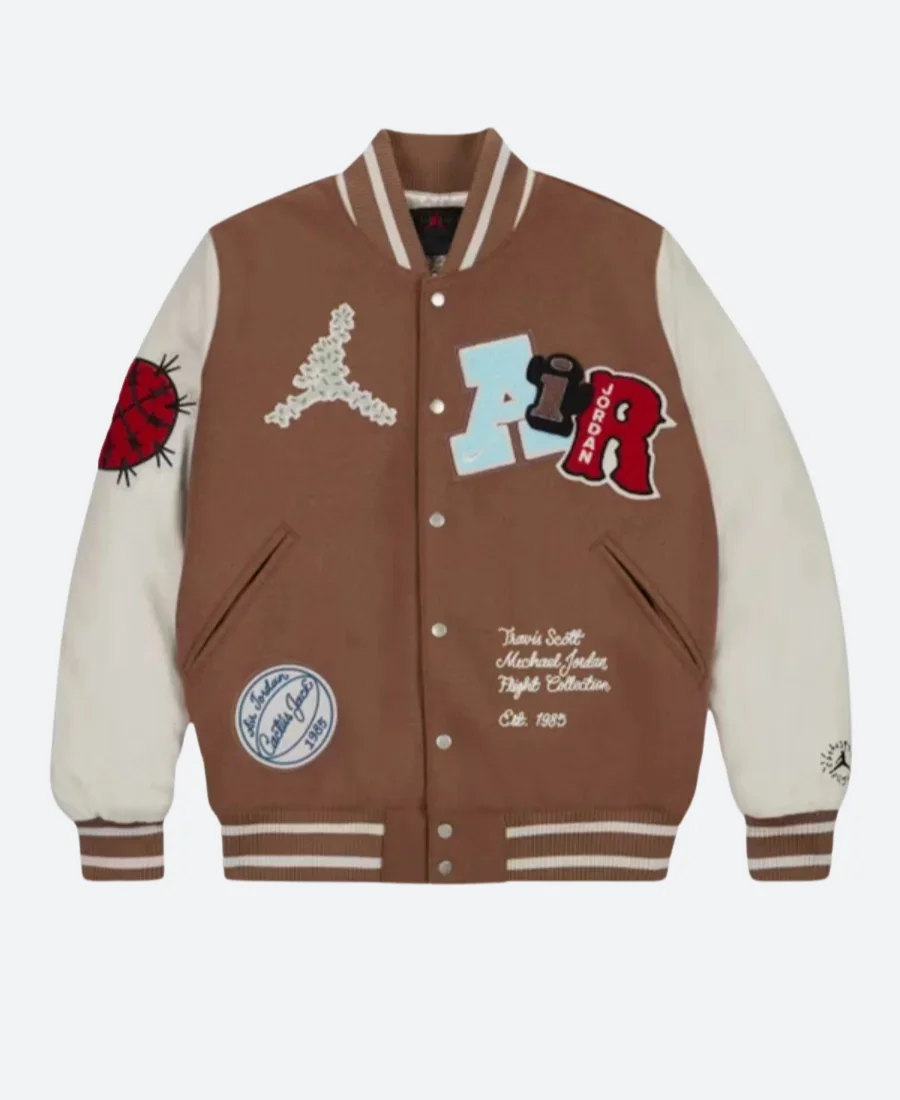 Travis Scott X Jordan Varsity Jacket
