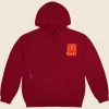 Travis Scott x McDonald's Live From Utopia Sticker Hoodie Front Image
