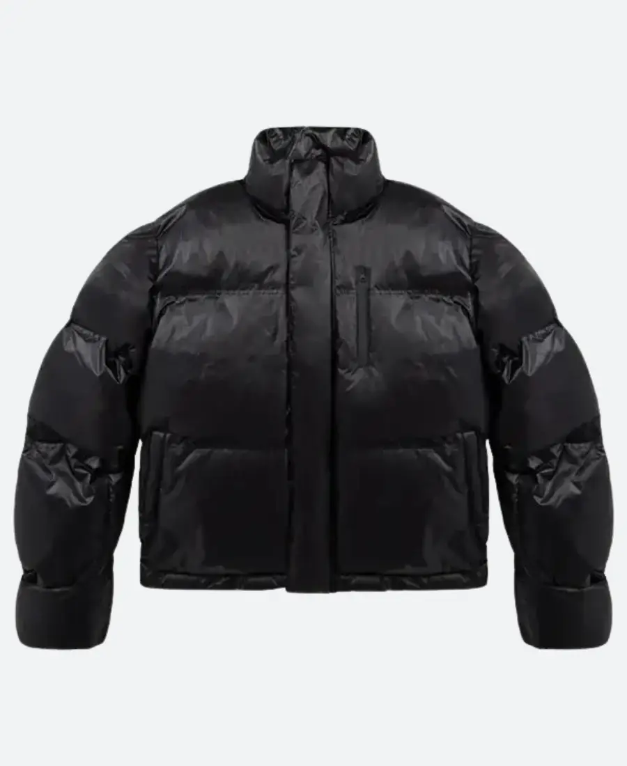 Trendt Vision Black Puffer Jacket