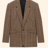 Tribeca NYC 2025 Margot Robbie Plaid Blazer Front Image