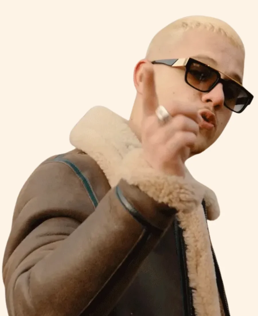 Tu Vois Comment PLK Brown Shearling Jacket