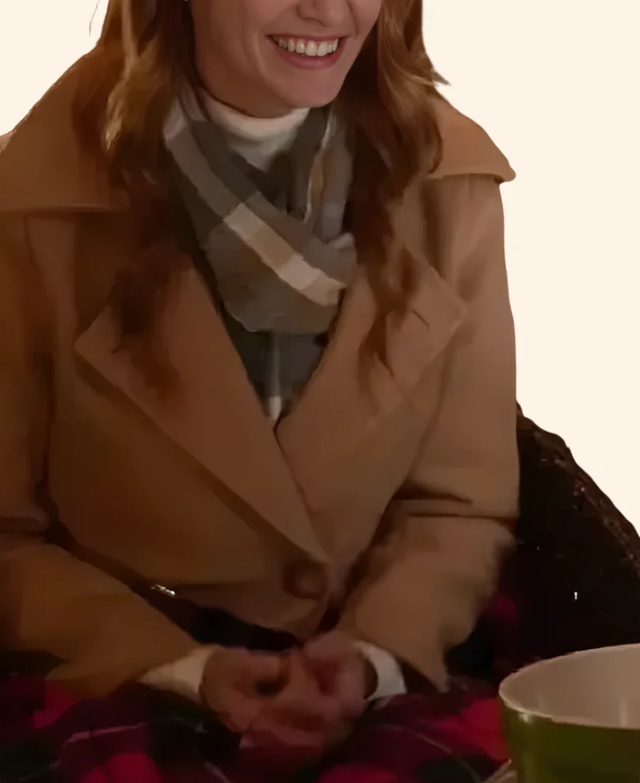 Twas The Text Before Christmas Addie Coat Actor Image