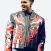 Tycoon Music Festival Chris Brown Leather Jacket