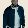 Tyler Perry’s Duplicity 2025 Tyler Lepley Varsity Jacket Front Image