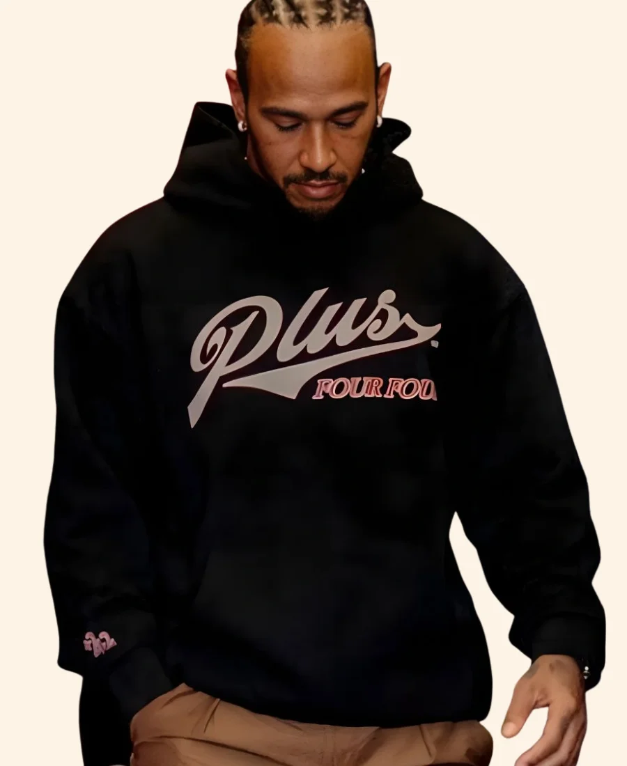 U.S. F1 Grand Prix 2025 Lewis Hamilton Hoodie Closure Image