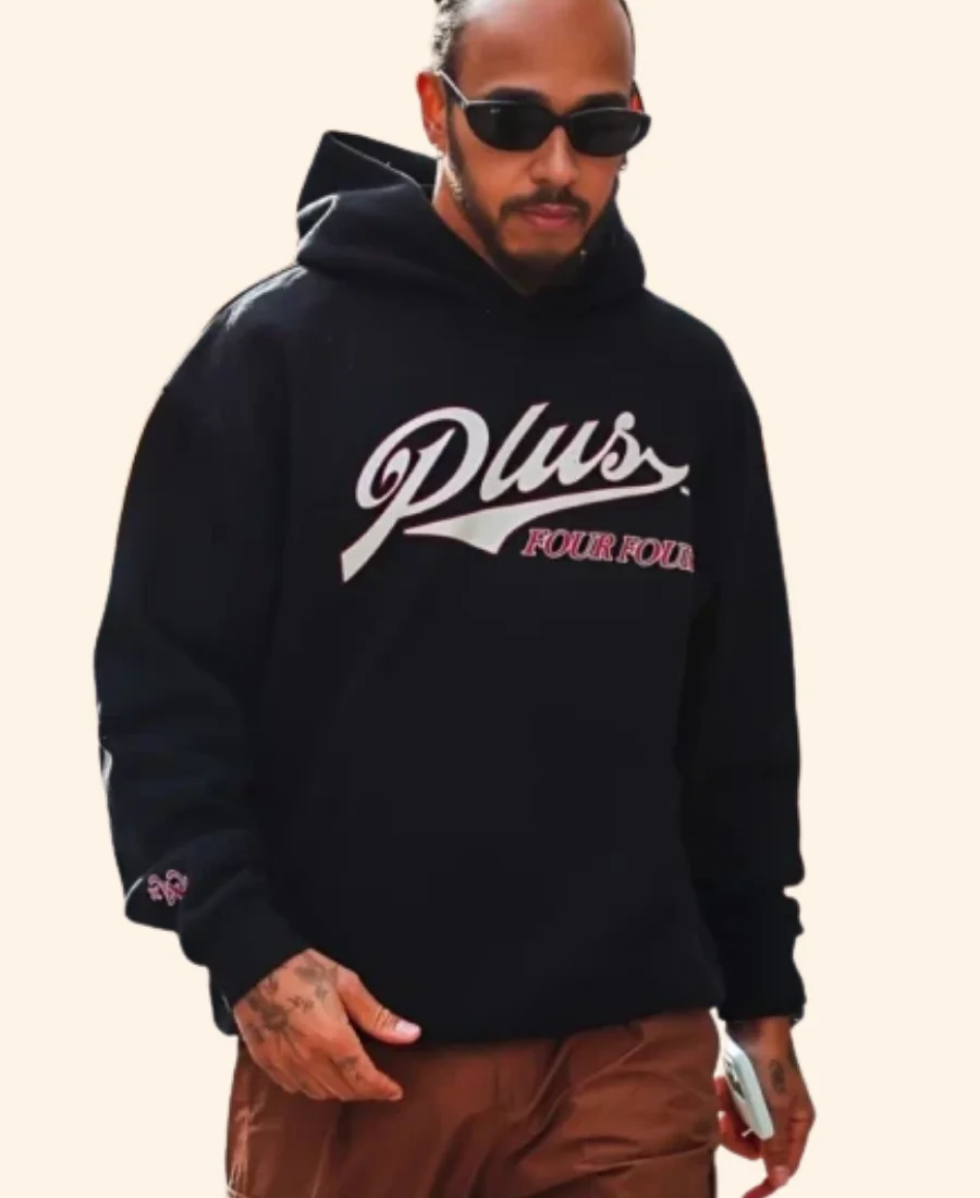 U.S. F1 Grand Prix 2025 Lewis Hamilton Hoodie Sleeve Image