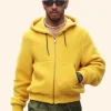 U.S. F1 Grand Prix 2025 Lewis Hamilton Yellow Hoodie Front Image