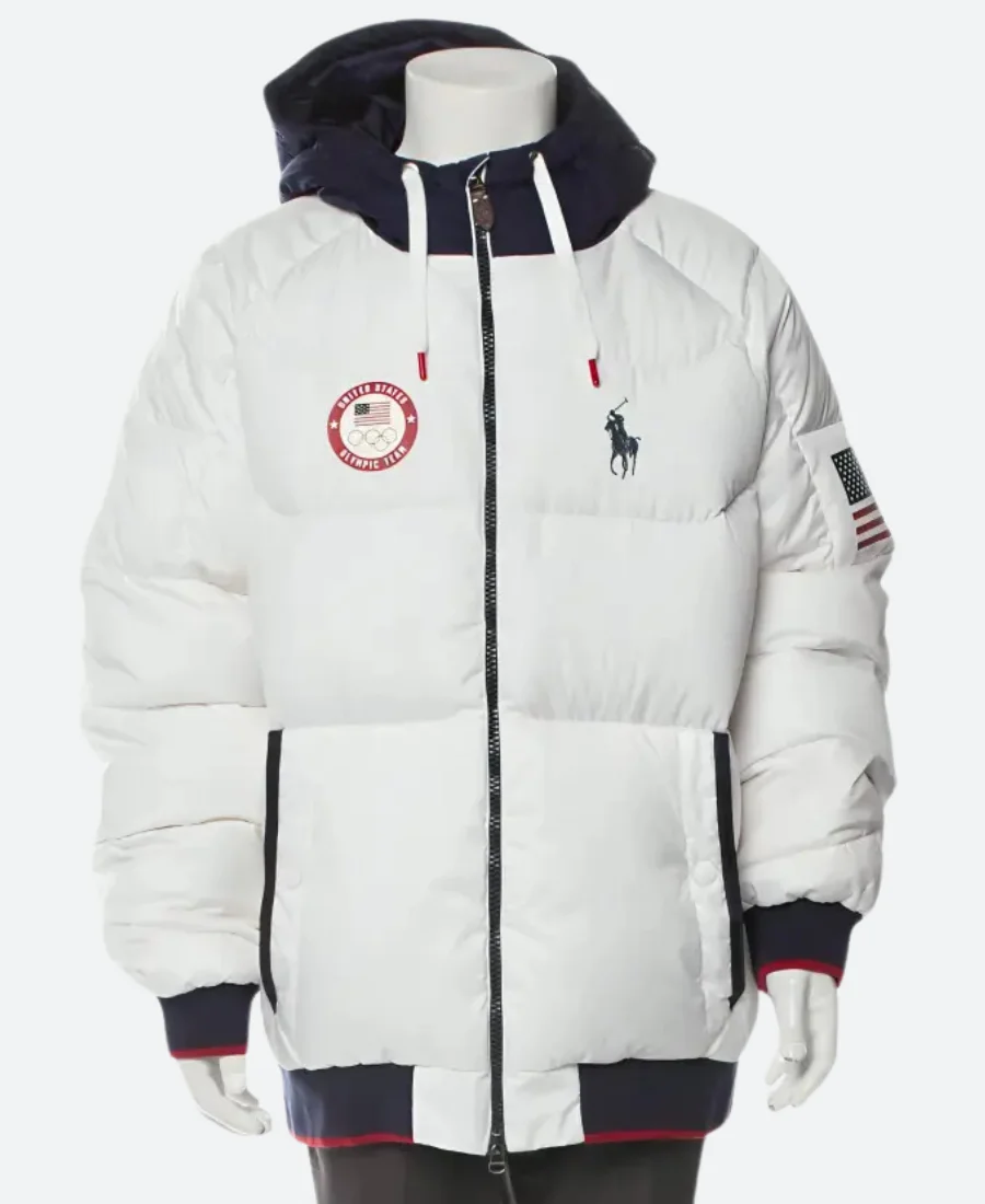 USA Olympic Gus Kenworthy Puffer Jacket