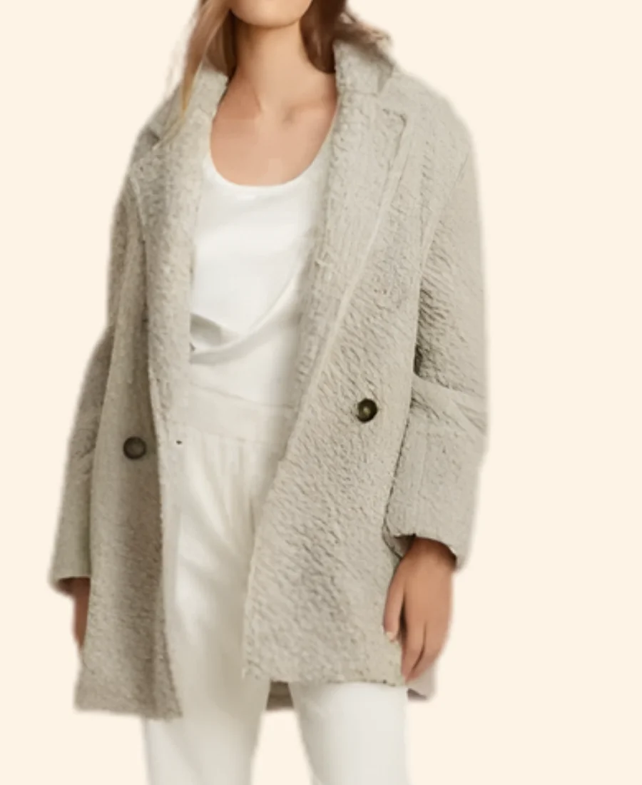 Under The Christmas Sky Kat Butler Sherpa Coat Full Image