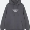 Grey Tupac Hoodie Front Image