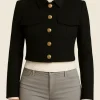 Upload S03 Nora Antony Black Cropped Jacket Image