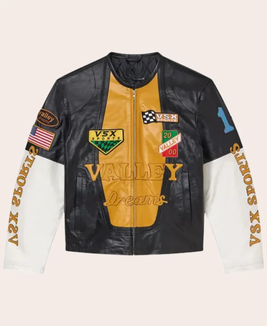 Vale Forever Legacy Leather Moto Jacket Front Image