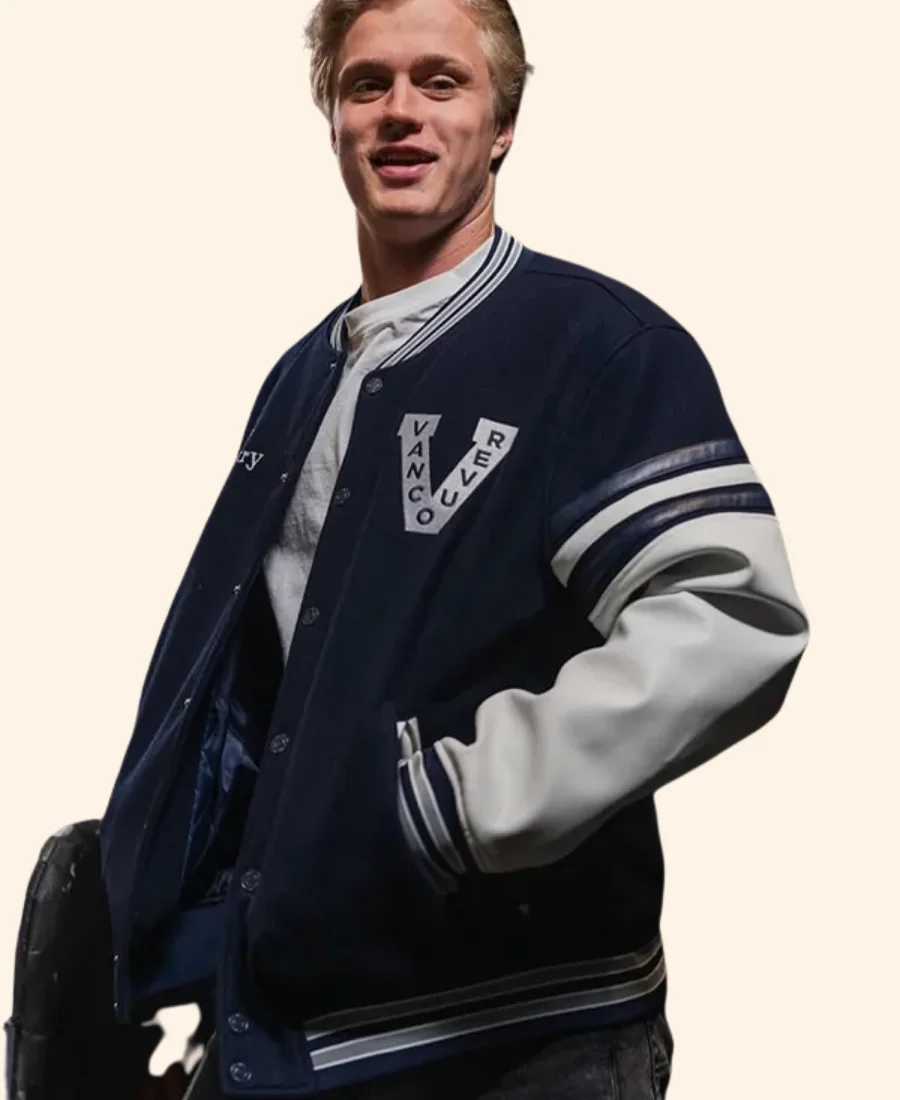Vancouver Canucks Elias Pettersson Varsity Jacket
