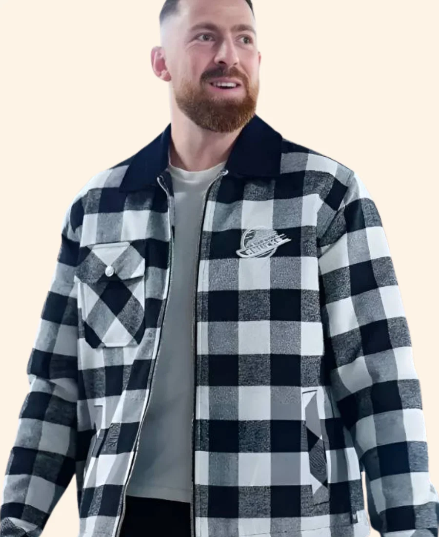Vancouver Canucks Filip Hronek Jacket Front Image