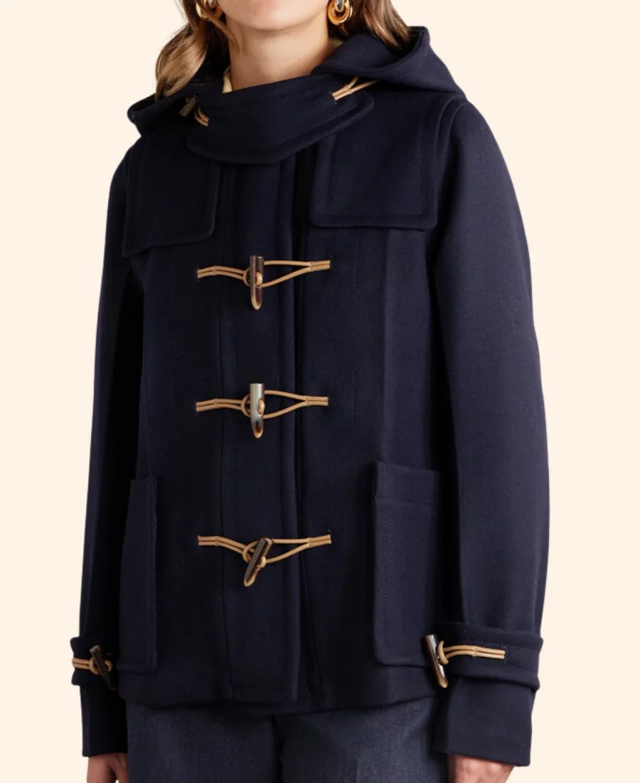 Victoria Beckham 2025 Toggle Coat Full Image