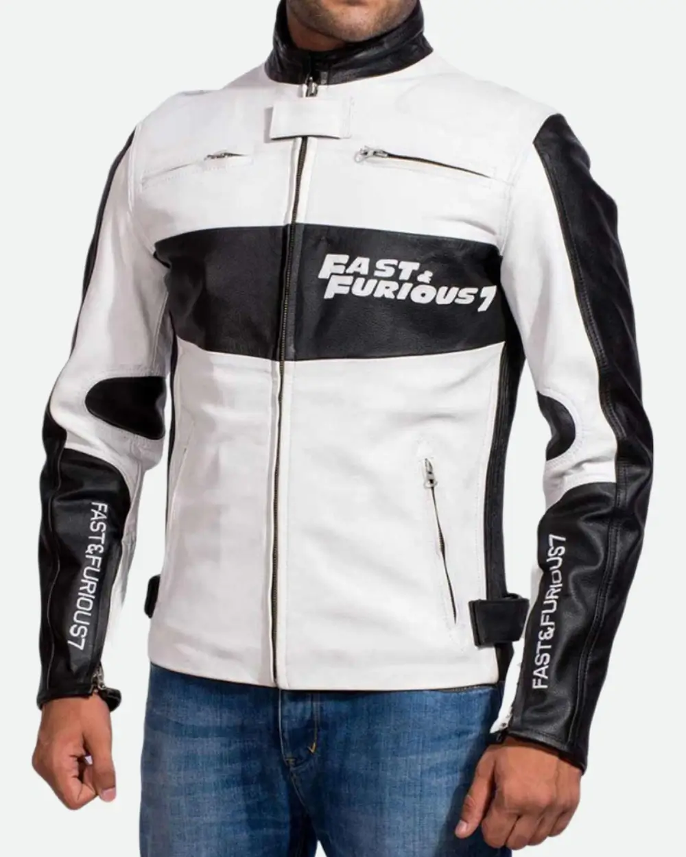 Vin Diesel Fast And Furious 7 Motorcycle Jacket