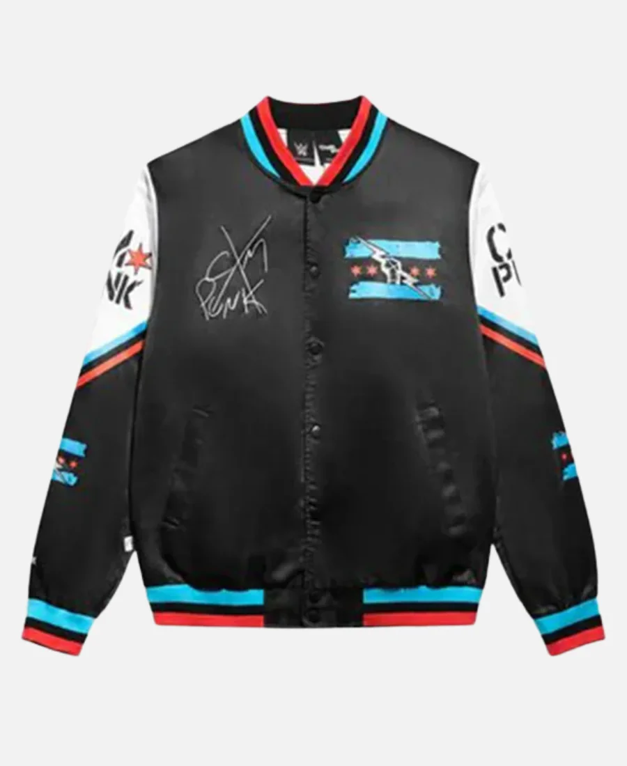 WWE CM Punk Bomber Jacket