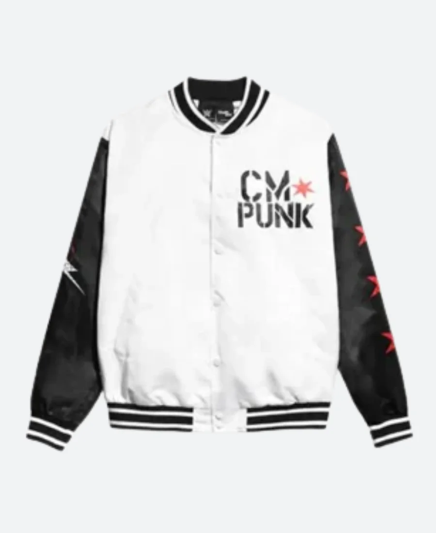 WWE CM Punk Varsity Jacket