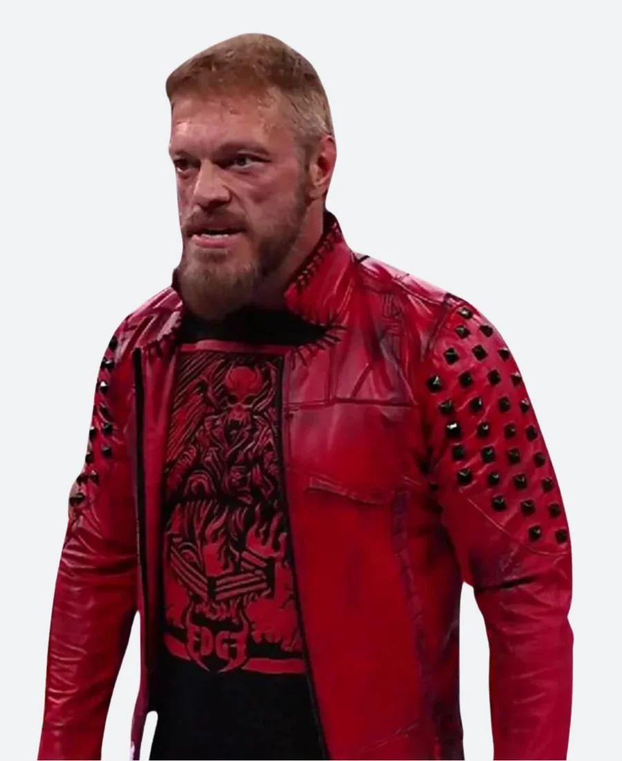 WWE Edge Studded Leather Jacket