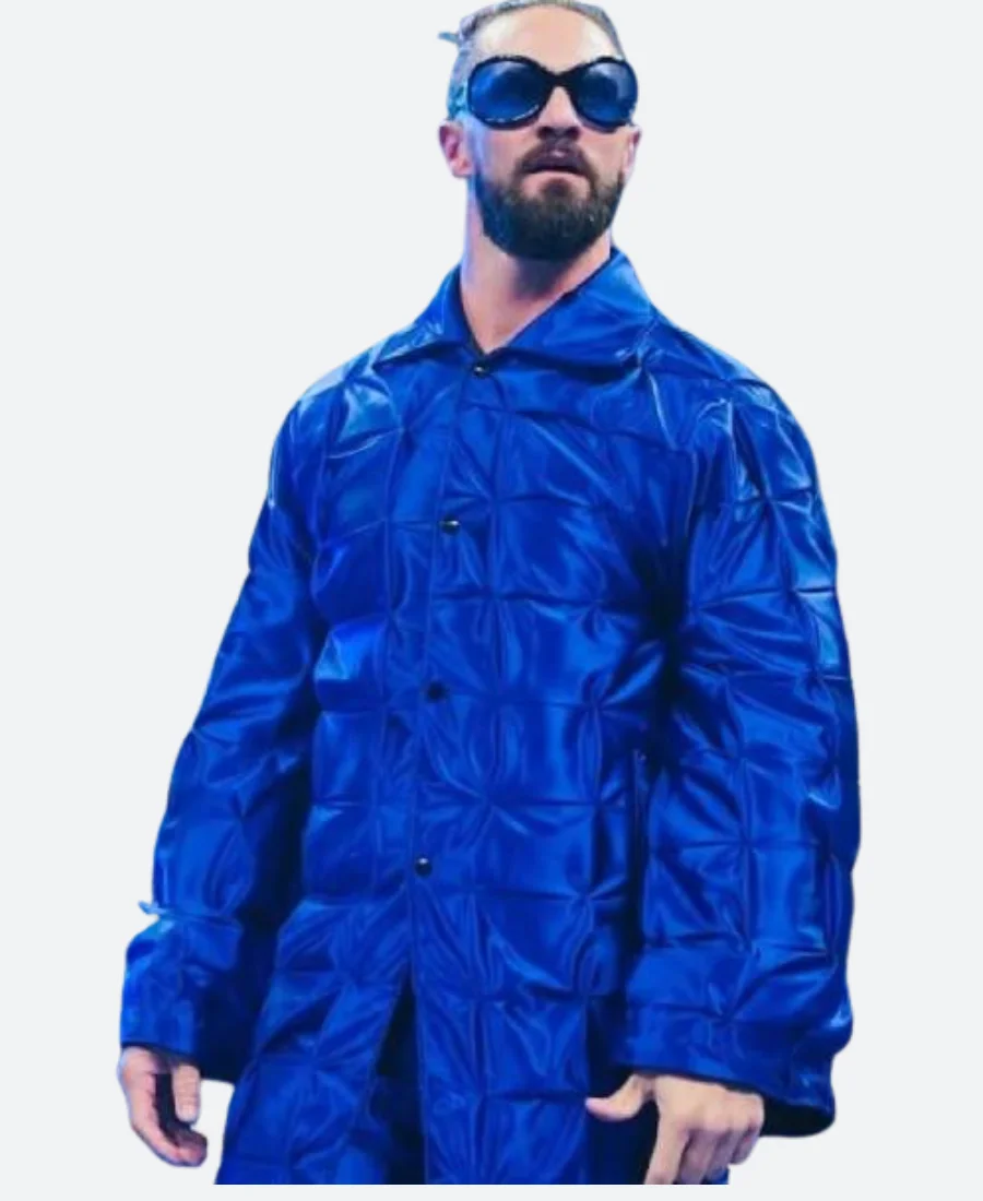 WWE Friday Night Seth Rollins Quilted Suit