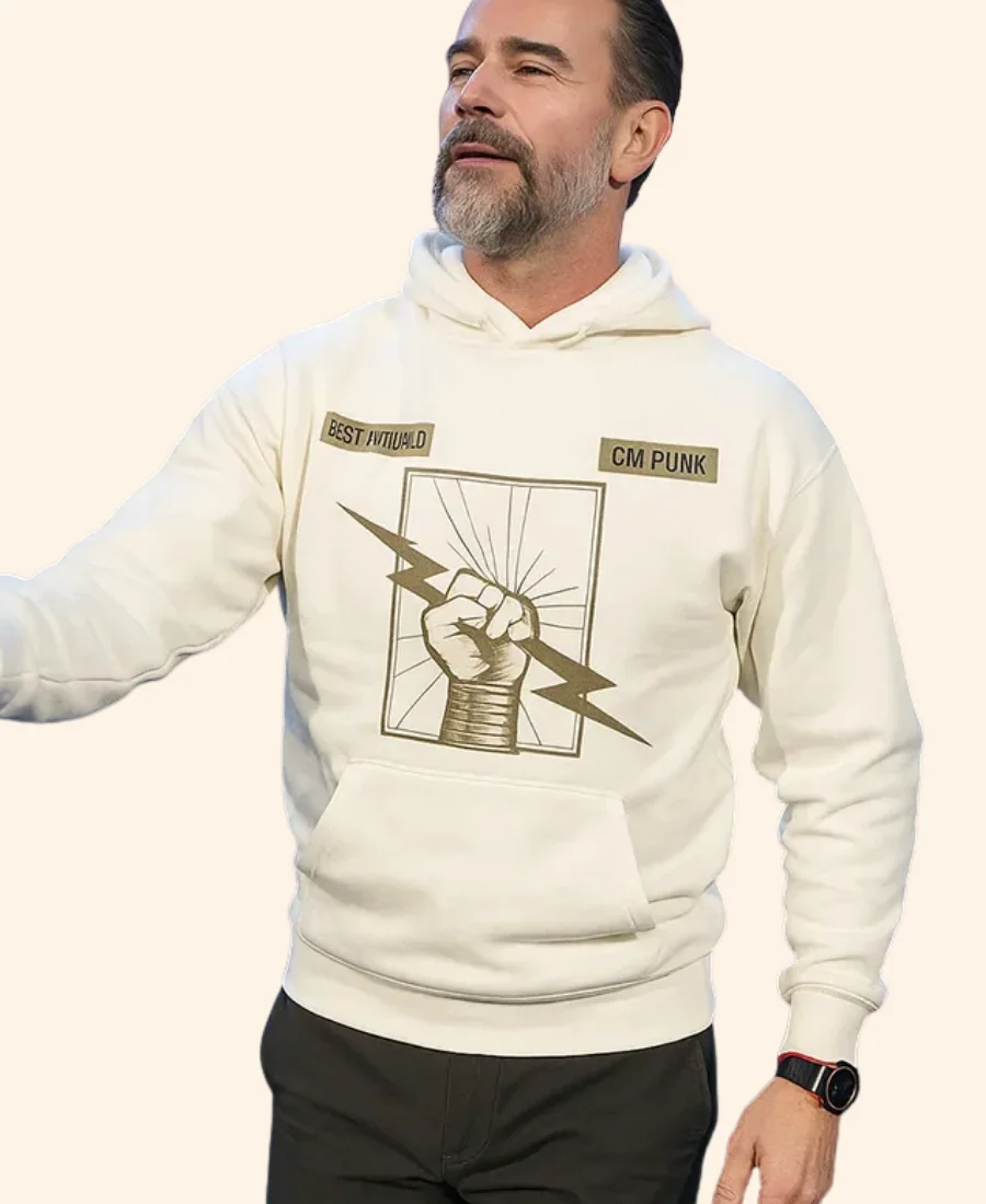 WWE Monday Night RAW CM Punk Hoodie Front