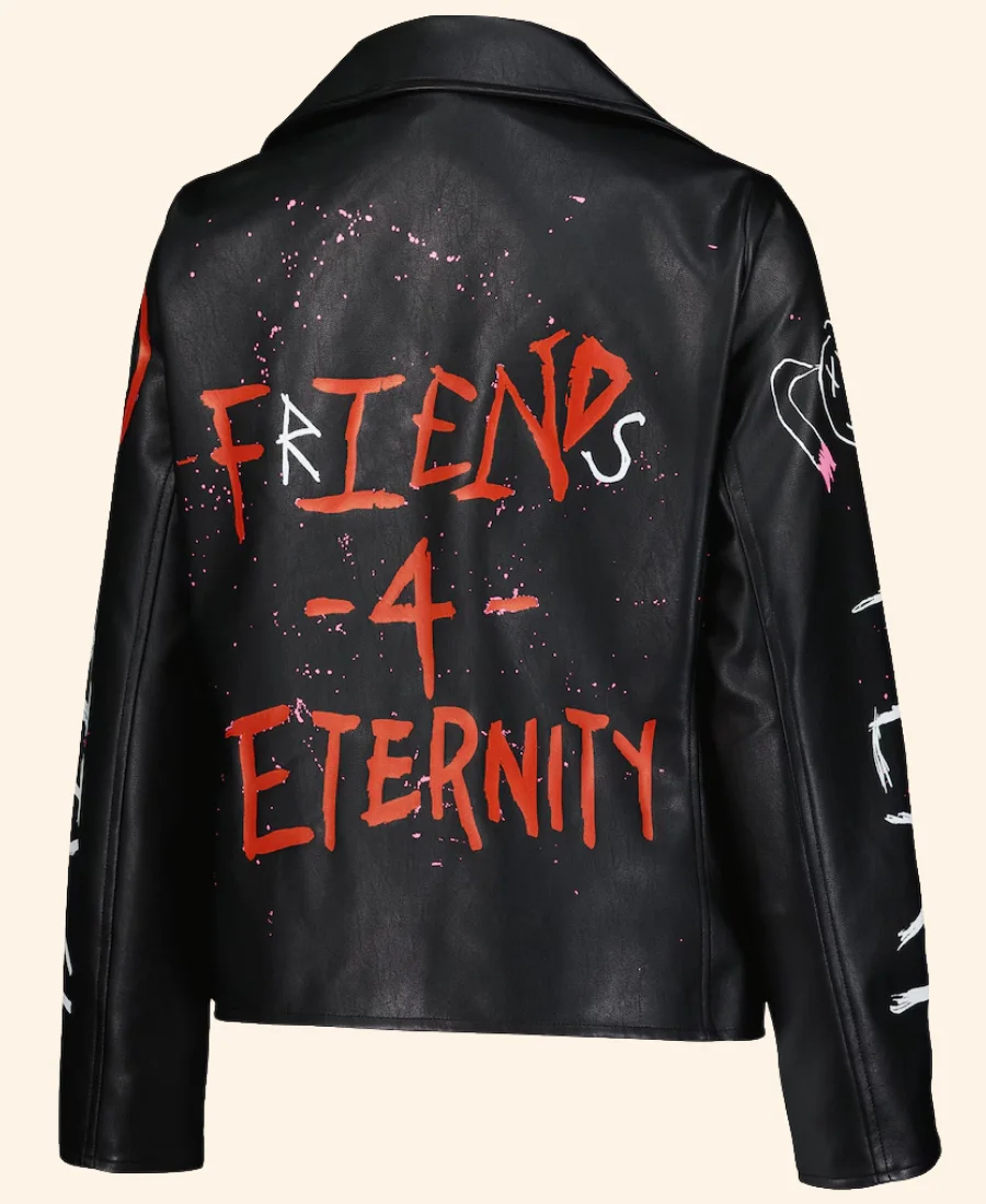 WWE SmackDown Alexa Bliss Leather Jacket Back Image
