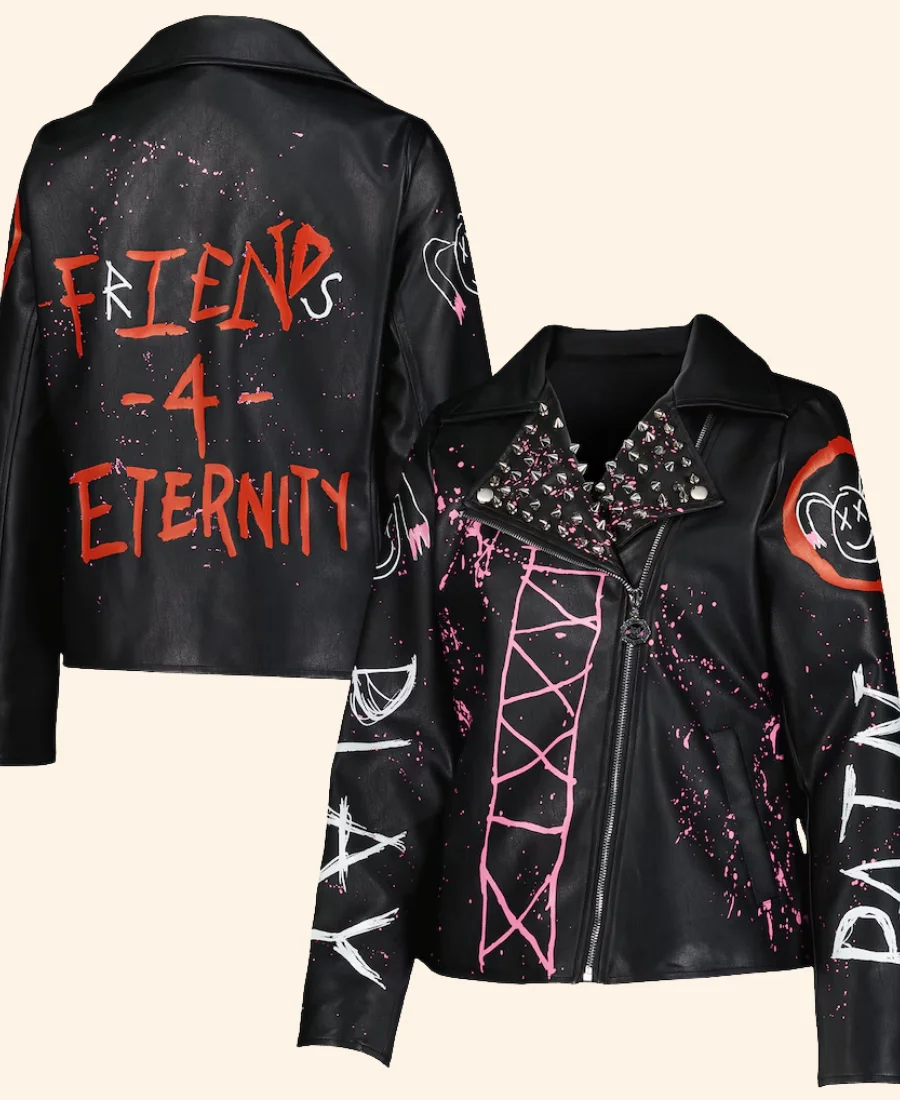 Alternative view of WWE SmackDown Alexa Bliss Leather Jacket