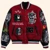 WWE Stephanie Vaquer LWO Varsity Jacket Front Image