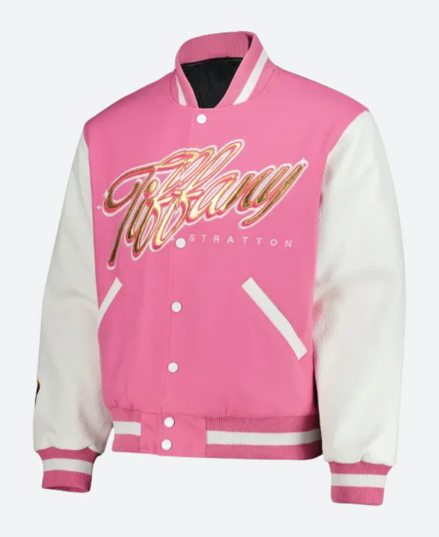 WWE Tiffany Stratton Tiffy Time Varsity Jacket