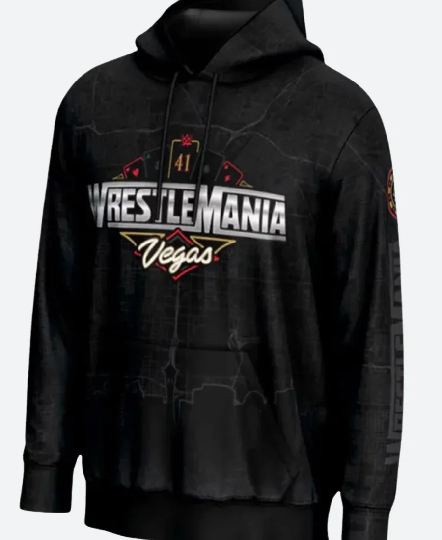 WWE WrestleMania 41 Neon Hoodie