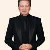 Wake Up Dead Man Premiere Jeremy Renner Suit Front Image