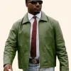 Washington Commanders Deebo Samuel Sr. Leather Jacket Closure Image
