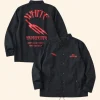 White Mountaineering Qotsa Songs For The Deaf Coach Jacket Front And Back Image