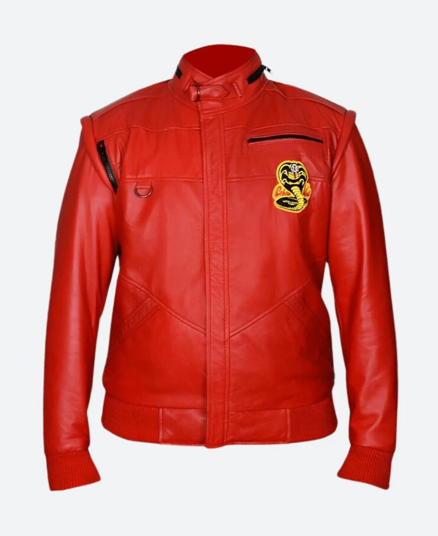 Johnny Lawrence Cobra Kai Red Jacket