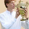 Wimbledon Championships 2025 Jannik Sinner Jacket Front Image