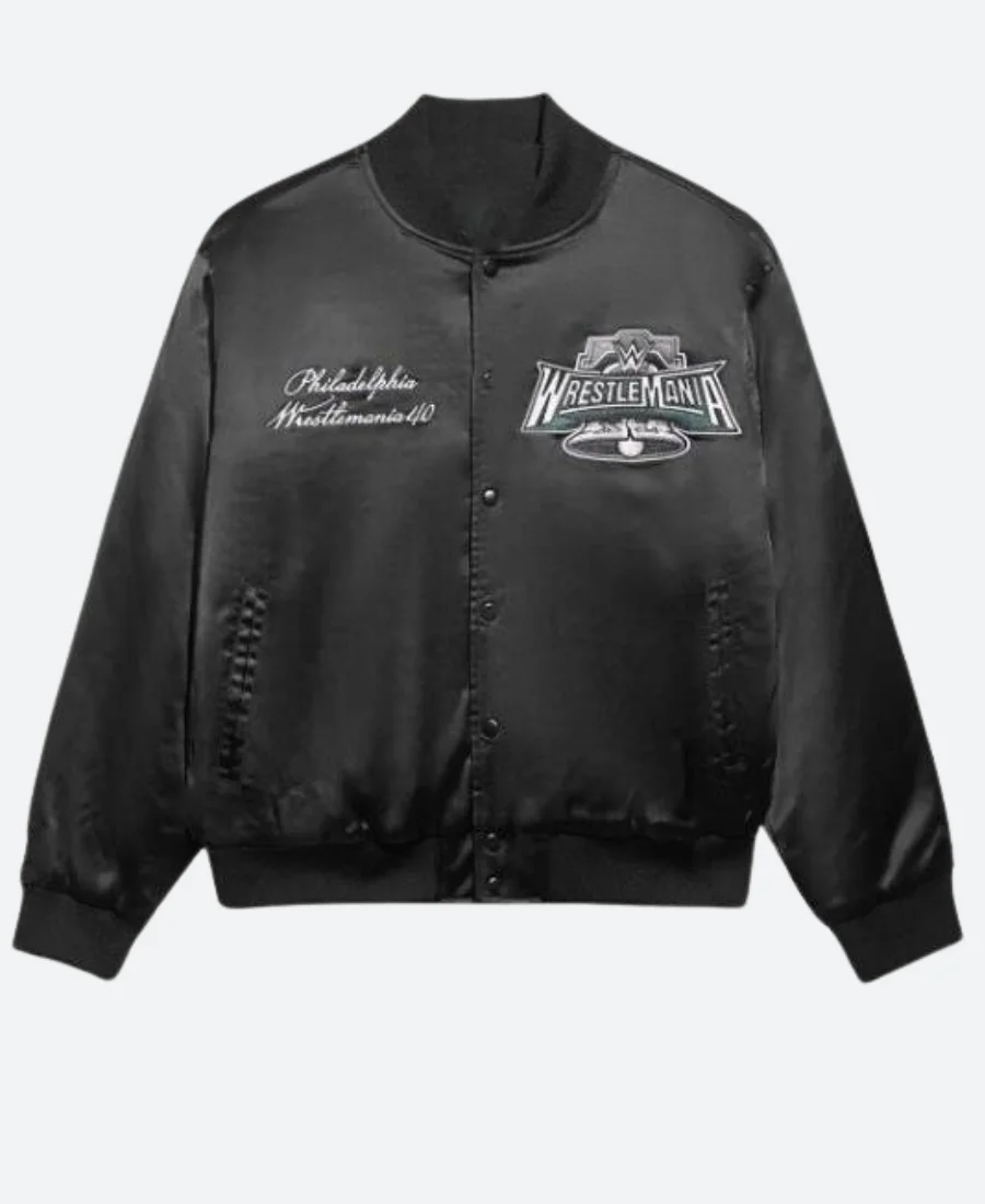 WrestleMania 40 Trick Williams Varsity Jacket