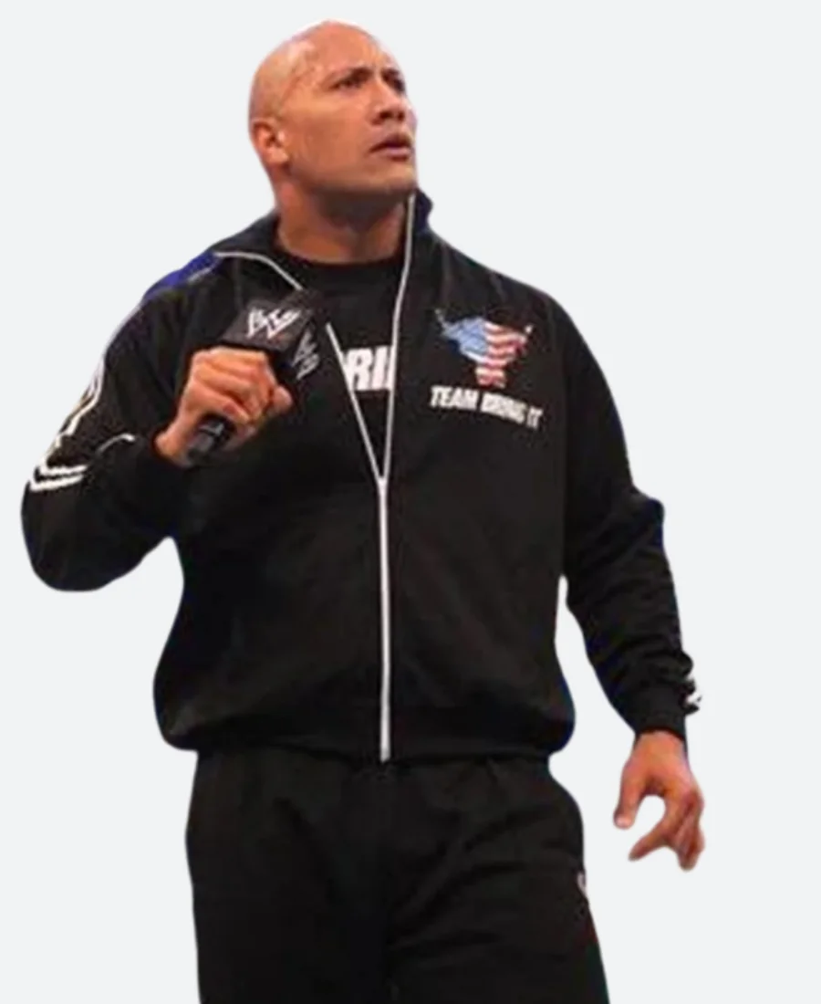 WrestleMania Dwayne Johnson Team Bring It Tracksuit