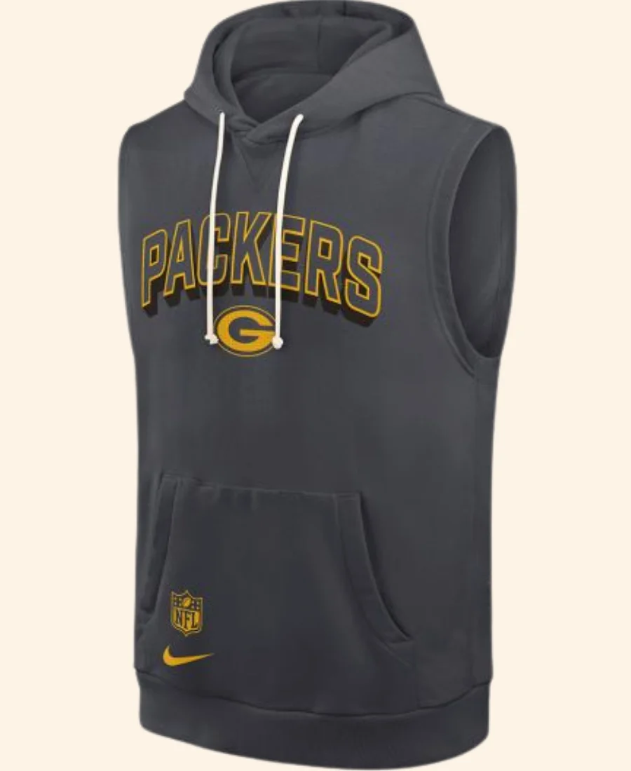 Xavier McKinney Packers Sideline Hoodie Front Image