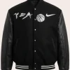 Yeat Black Varsity Jacket Front Image