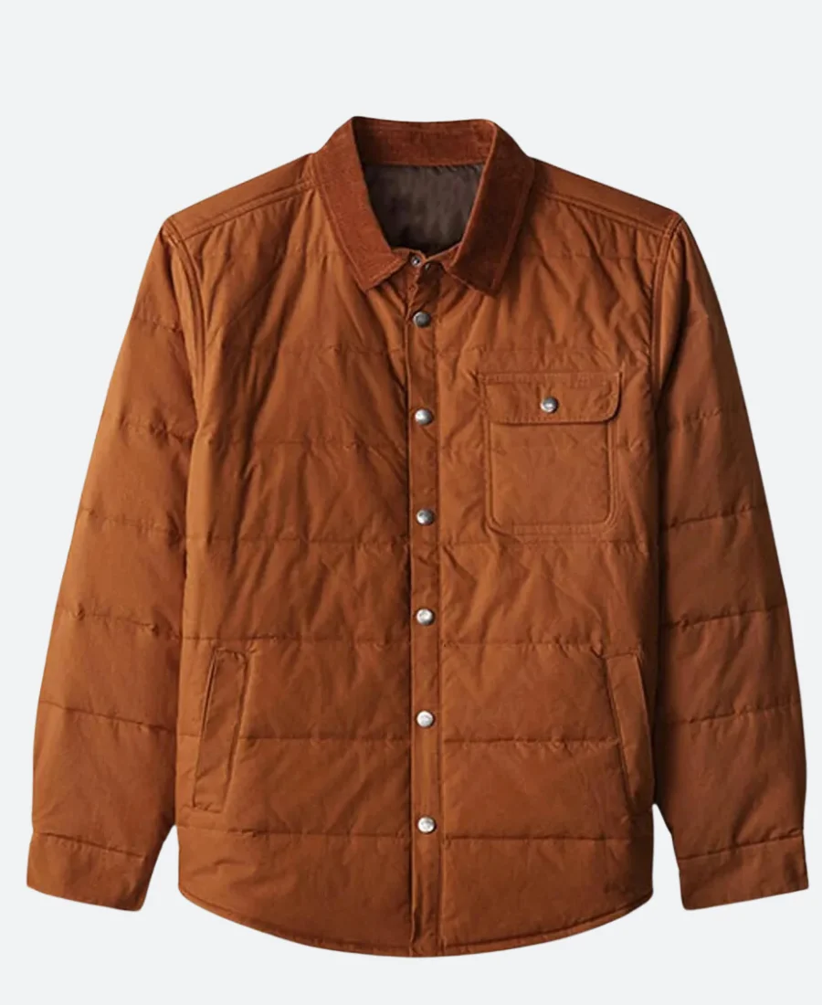 Yellowstone Season 04 Ryan Bingham Puffer Jacket